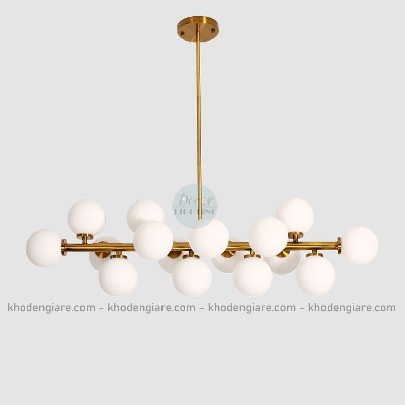 Đèn thả bàn ăn 16 bóng Moonligh sang trọng DC232
