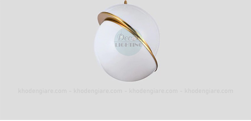 Đèn Thả Decor Quả Cầu Thủy Tinh Lệch DC281