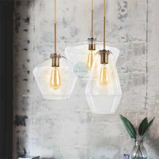 Đèn thả Decor Thủy Tinh Nordic DC314
