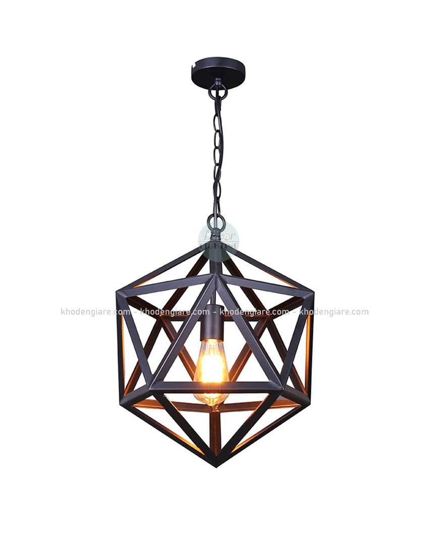 Đèn thả lục lăng DC009