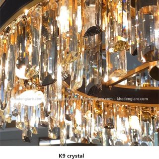 Đèn chùm pha lê hiện đại DC428