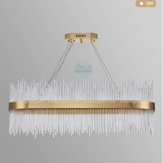 Đèn chùm pha lê hiện đạ