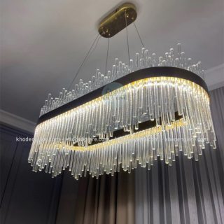 Đèn chùm pha lê hiện đạ