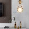 Đèn gắn tường decor cầu thủy tinh hình giọt nước DC715