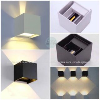 Đèn led gắn tường ngòai trời