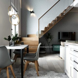 đèn thả cầu thủy tinh DC210B