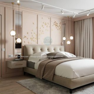 đèn thả cầu thủy tinh DC210B