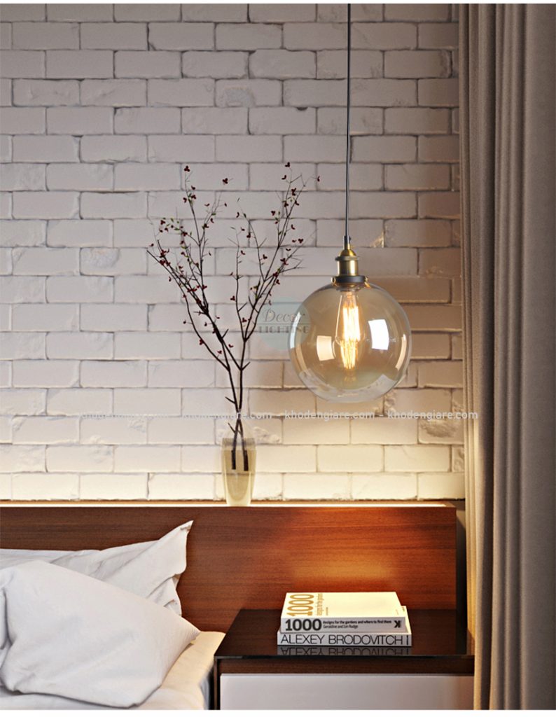 5 mẫu đèn thả đầu giường không nên bỏ qua