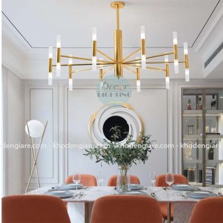 Đèn chùm phòng khách dạng ống DC226