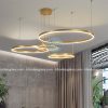 Đèn thả led 4 vòng hiện đại DC392