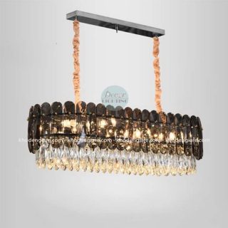 Đèn thả pha lê bàn ăn DC480L