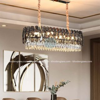 Đèn thả pha lê bàn ăn DC480L
