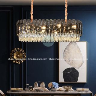 Đèn thả pha lê bàn ăn DC480L