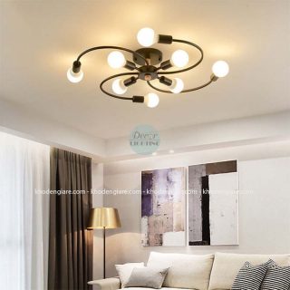 Đèn áp trần 6 bóng DC395