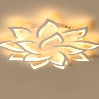 Đèn mâm ốp trần hoa sứ MC9040