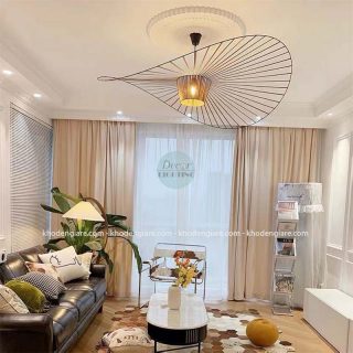 Đèn thả hình lá sen DC307