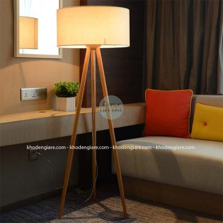 Đèn cây gỗ DC873