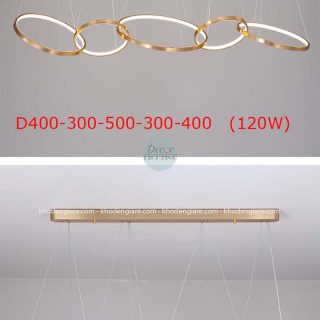 Đèn thả bàn ăn cao cấp DC340B