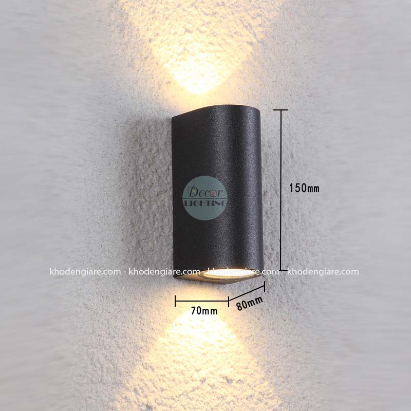 Đèn led gắn tường 2 đầu hình trụ LGT109