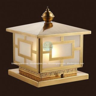 Đèn trụ cổng đồng TD021