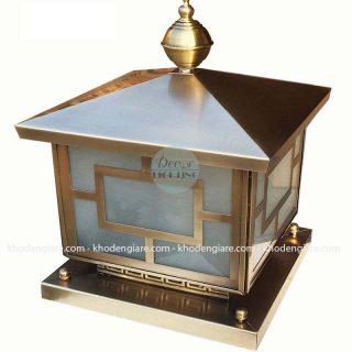 Đèn trụ cổng đồng TD021