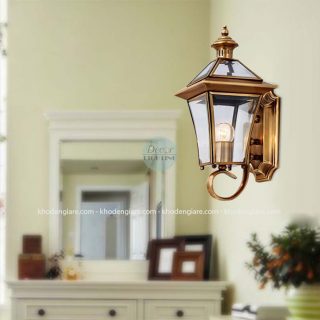 Đèn tường đồng - TD023