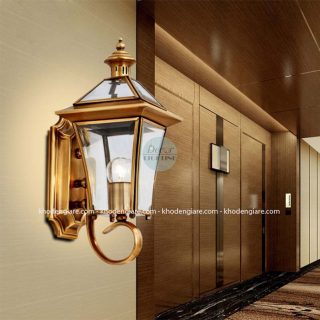 Đèn tường đồng - TD023