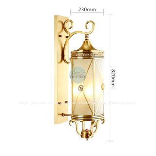 Đèn tường đồng TD030
