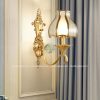 Đèn tường đồng phong cách cổ điển DT022