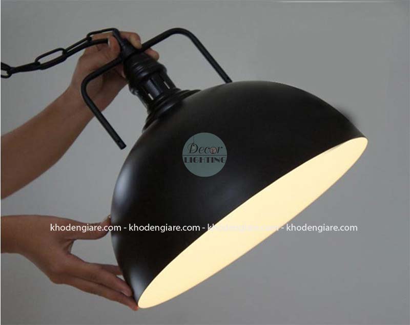 Đèn thả chao quai sách DC157