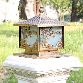 Đèn trụ cột cây tùng TD024