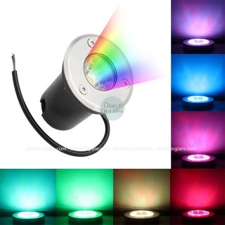 đèn âm sàn ngoài trời 1W