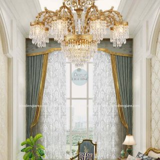 Đèn chùm đồng cao cấp DC527