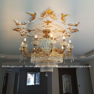 Đèn chùm đồng châu âu DC526
