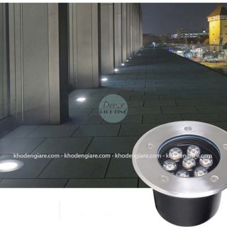 Đèn âm đất sân vườn 7w