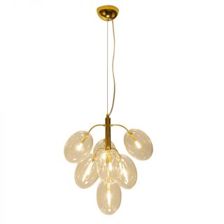 Đèn chùm nho thủy tinh DC281
