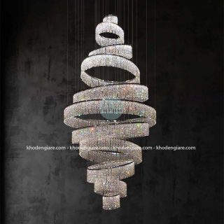 Đèn chùm pha lê thông tầng TT1071