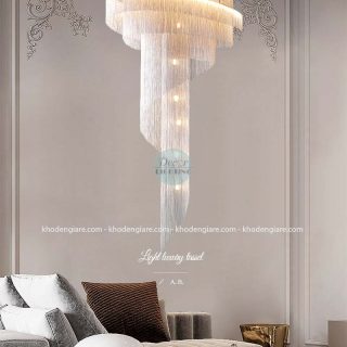 đèn chùm thông tầng cao cấp CTT068