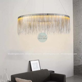 Đèn chùm dây bạc DC531