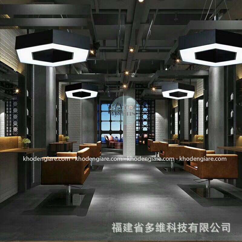 Đèn thả văn phòng lục giác rỗng TVP-LGR600