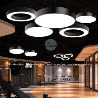 Đèn thả văn phòng tròn đặc TVP-TD600