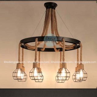 Đèn chùm quấn thừng DC149