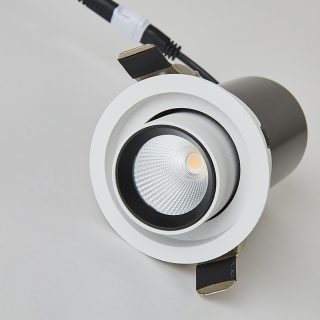 Đèn âm trần thò thụt xoay 360 độ