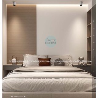 Đèn bơ nổi nhôm đúc luxury