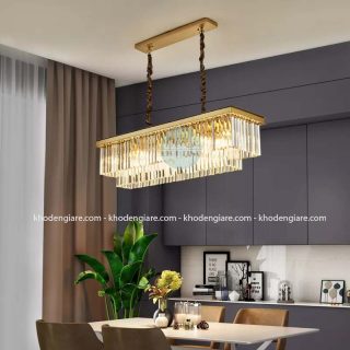 Đèn thả pha lê bàn ăn DC411L