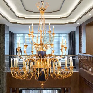 Đèn chùm đồng châu âu DC8083