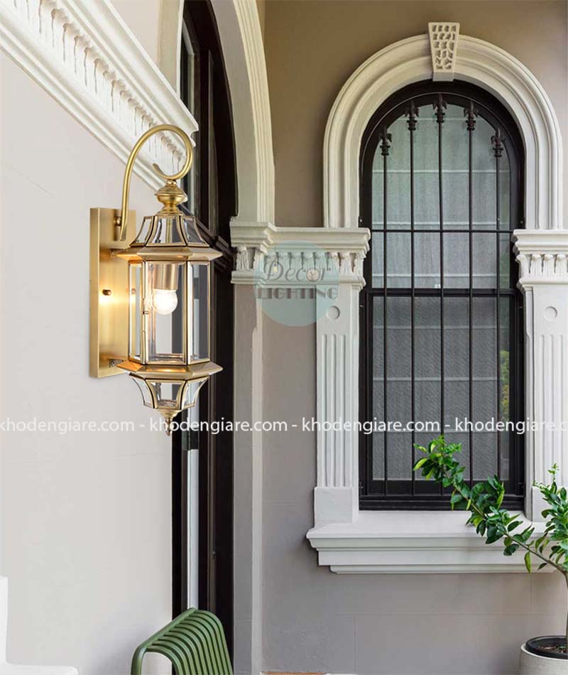 Đèn tường cổ điển ngoài trời TD031V