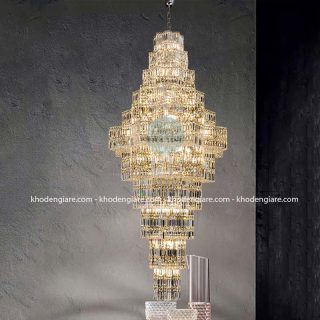 Đèn chùm thông tầng pha lê TT1084
