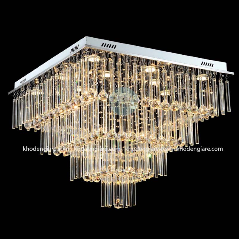Đèn ốp trần pha lê hiện đại DC951