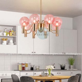 Đèn chùm chao thủy tinh DC271